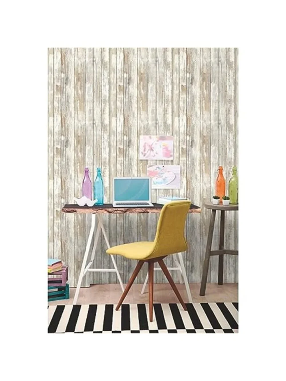 Rustic Wood Peel And Stick Wallpaper Vinyl Self Adhesive Removable Wall Cover